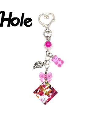 Hole Pretty On The Inside Album Keychain | Courtney Love | Purse Charm